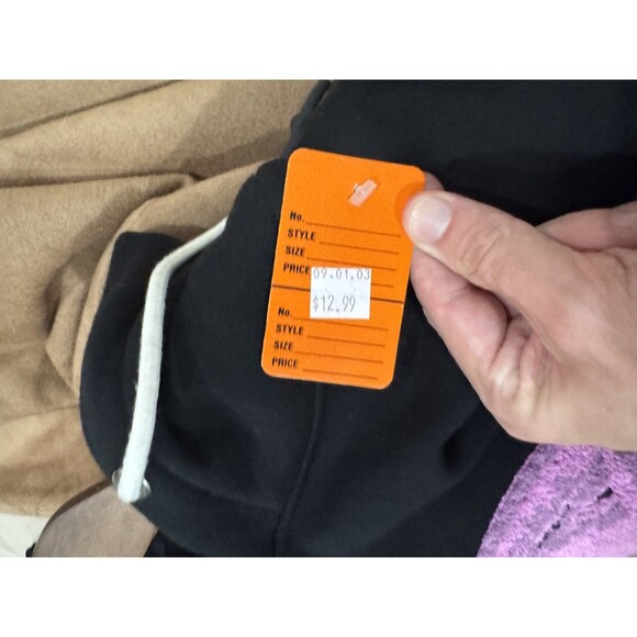 Palm Angels Mens M Black Fleece Drawstring Sweatshirt Kill The Bear Hoodie - Picture 9 of 9